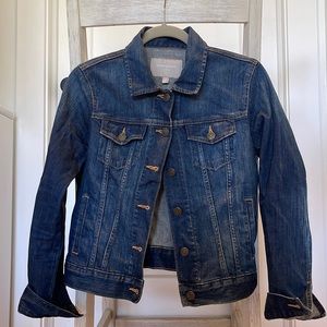 Banana Republic Jean Jacket sz sm